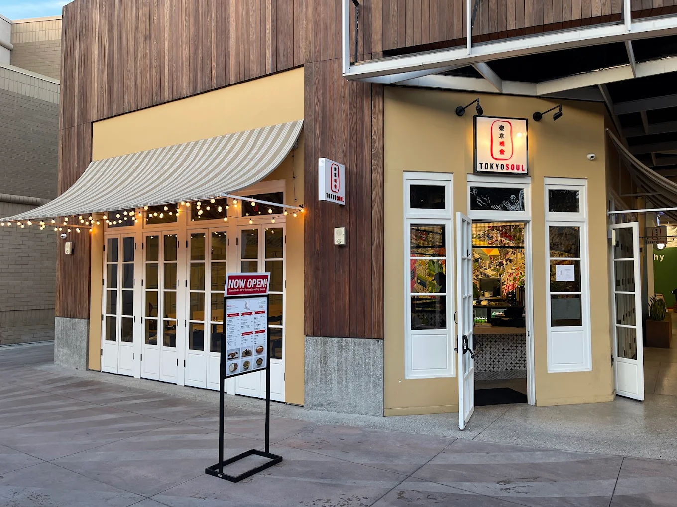 Tokyo Soul restaurant showcase with carefully plated Japanese dishes